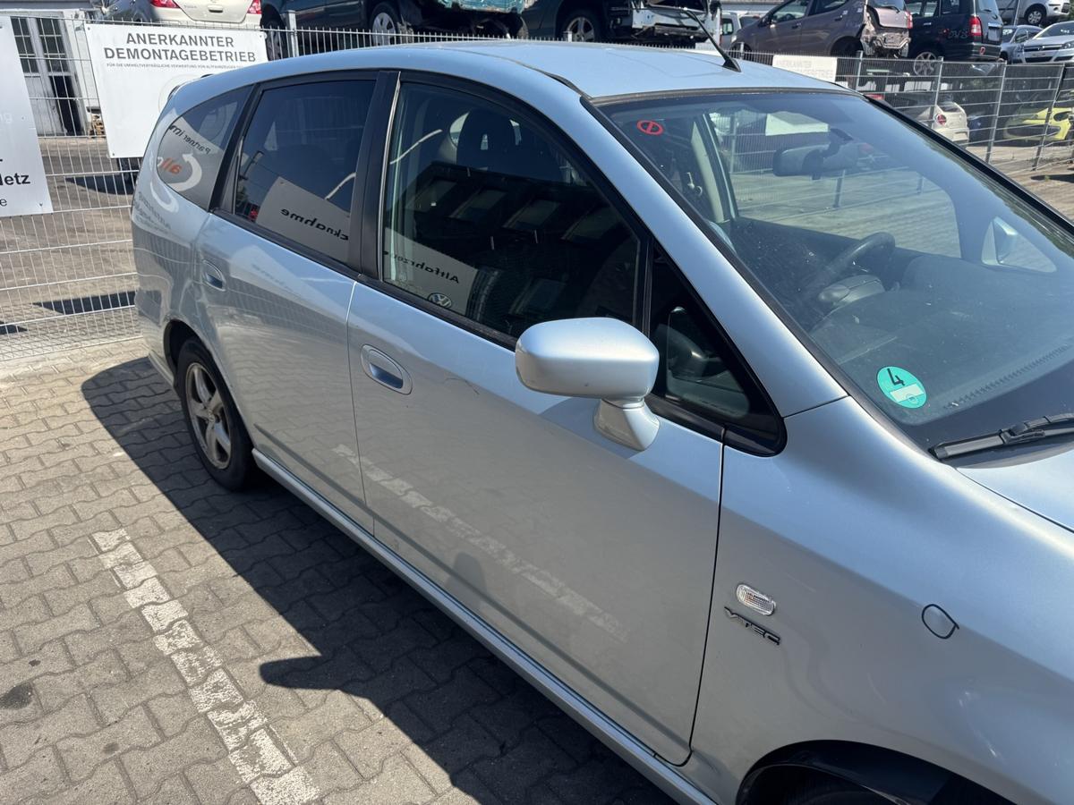Honda Stream RN1 original T&uuml;r vorn rechts BG51M Opal Blue Silver Met Rohbau Bj.2004